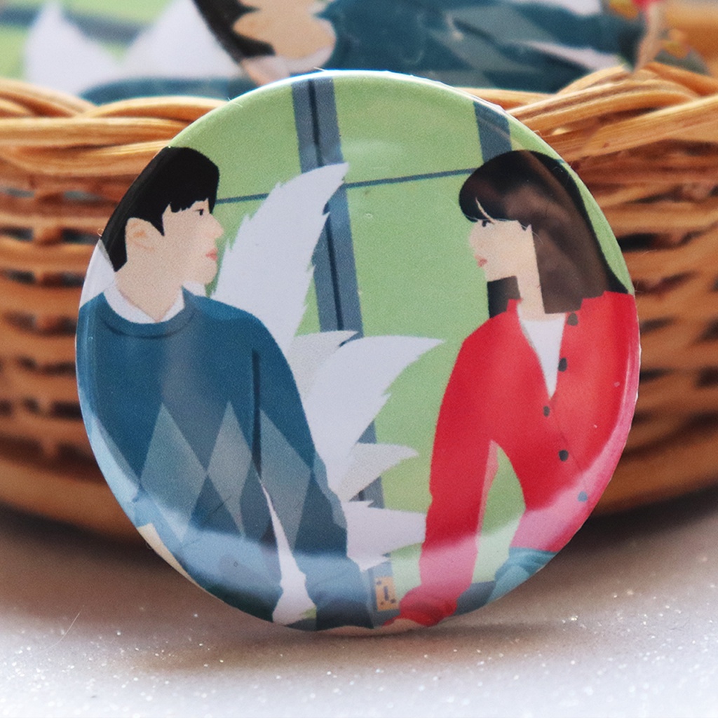 Botton Dorama My Roommate Is a Gumiho/ Meu colega de quarto é um gumiho Shopee Brasil