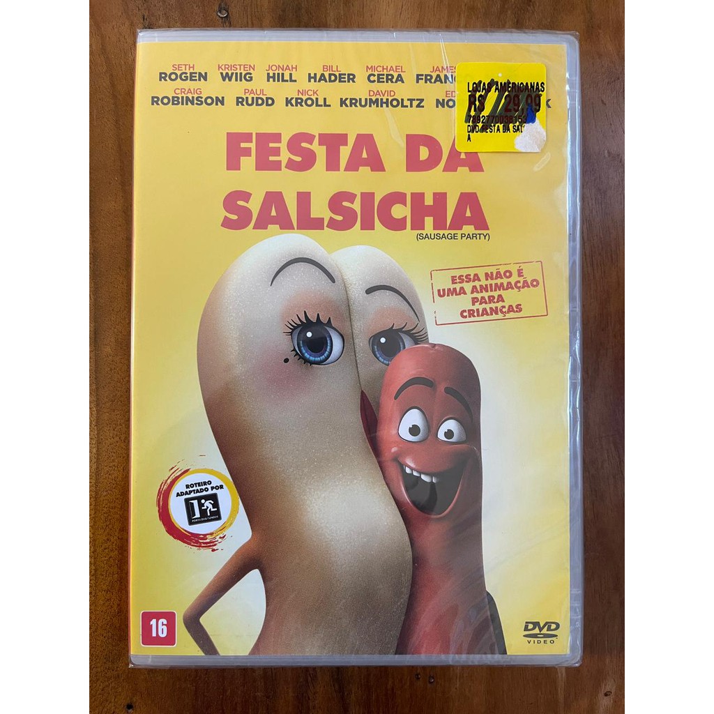 DVD Festa Da Salsicha - Lacrado | Shopee Brasil