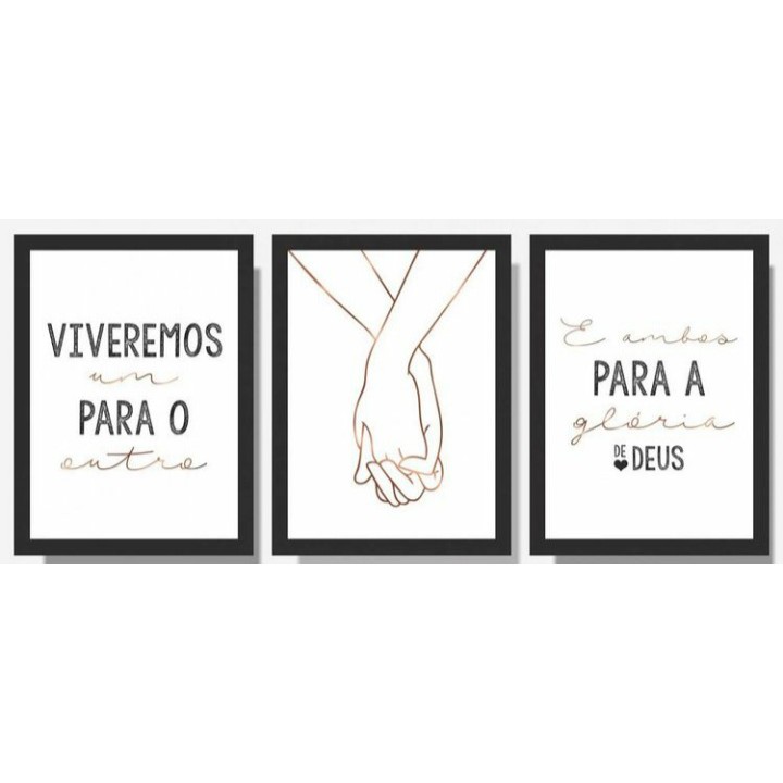 Quadro decorativo 3 peças Deus do game jogos frases legais decoração - Ana  Decor - Quadro Decorativo - Magazine Luiza