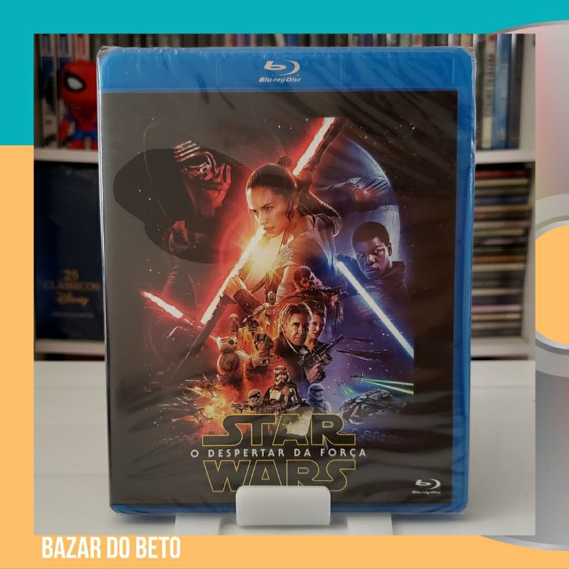 BLU-RAY) STAR WARS: O DESPERTAR DA FORÇA (DUPLO) - J. J. Abrams - DVD