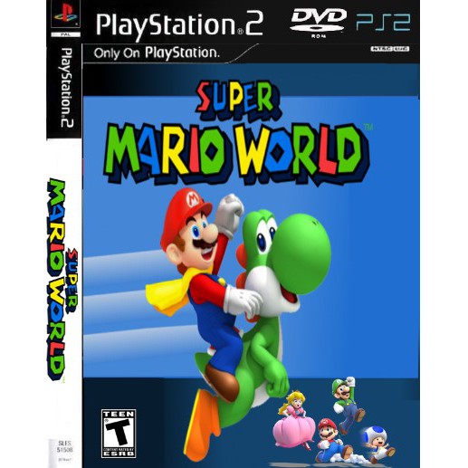 Super Mario World Multiplayer 2 Jogadores PS2