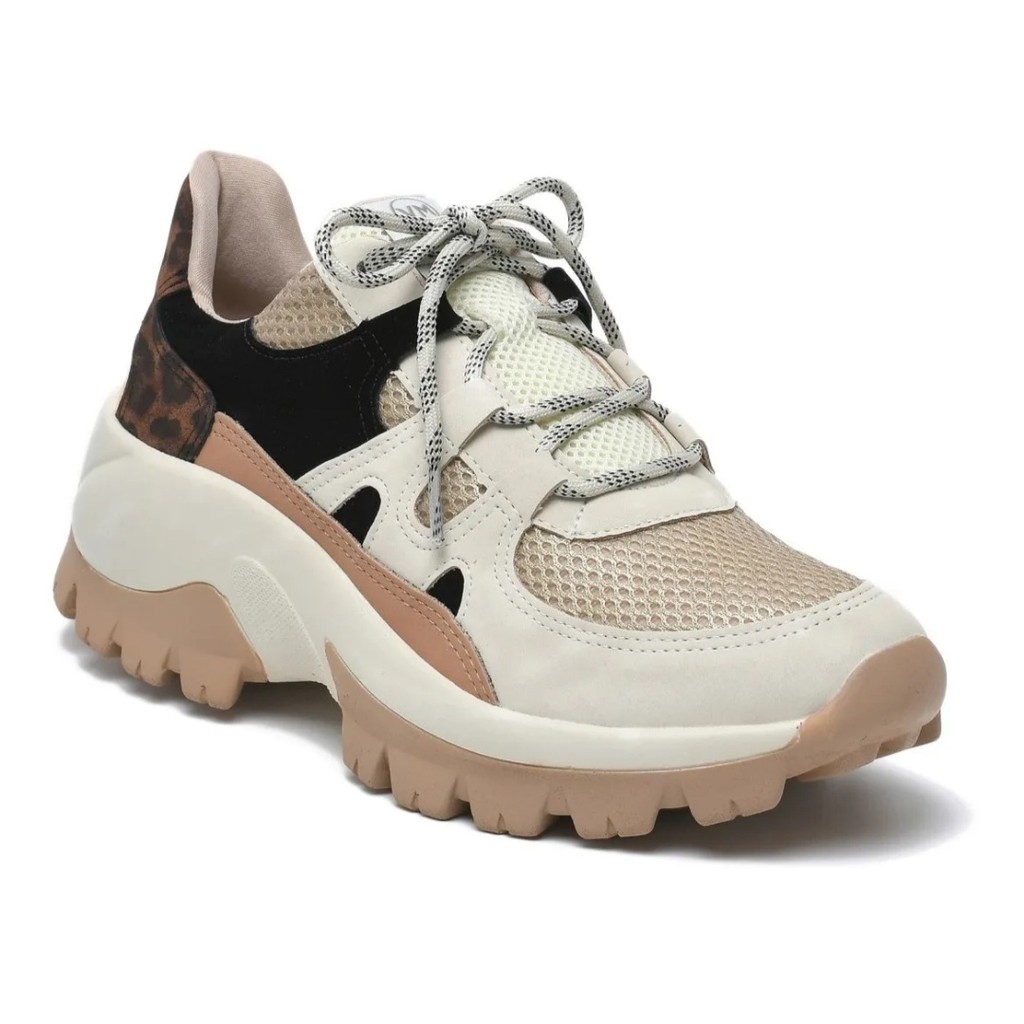 Tênis via marte store chunky sneaker feminino