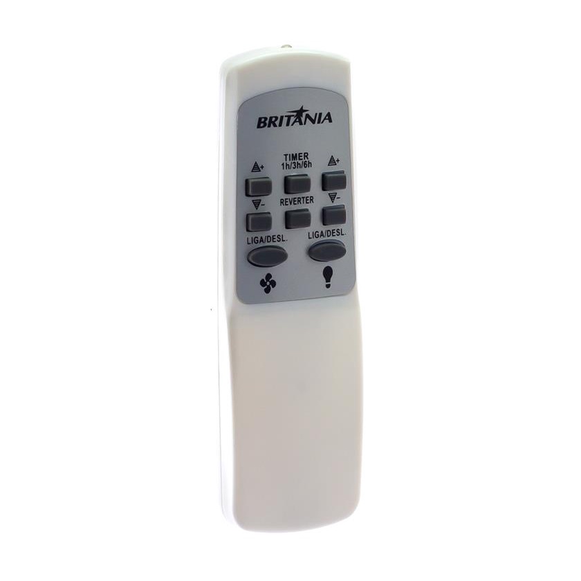 Controle Remoto Ventilador De Teto Britania Cancun Cristal Easy Fitting