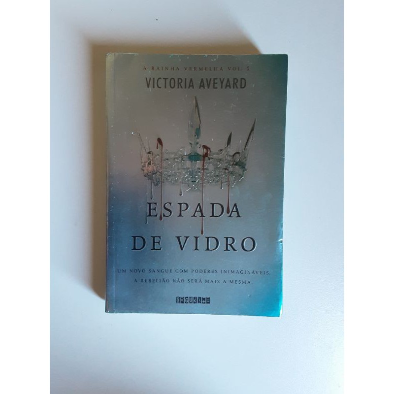 ESPADA DE VIDRO (A RAINHA VERMELHA) | Shopee Brasil