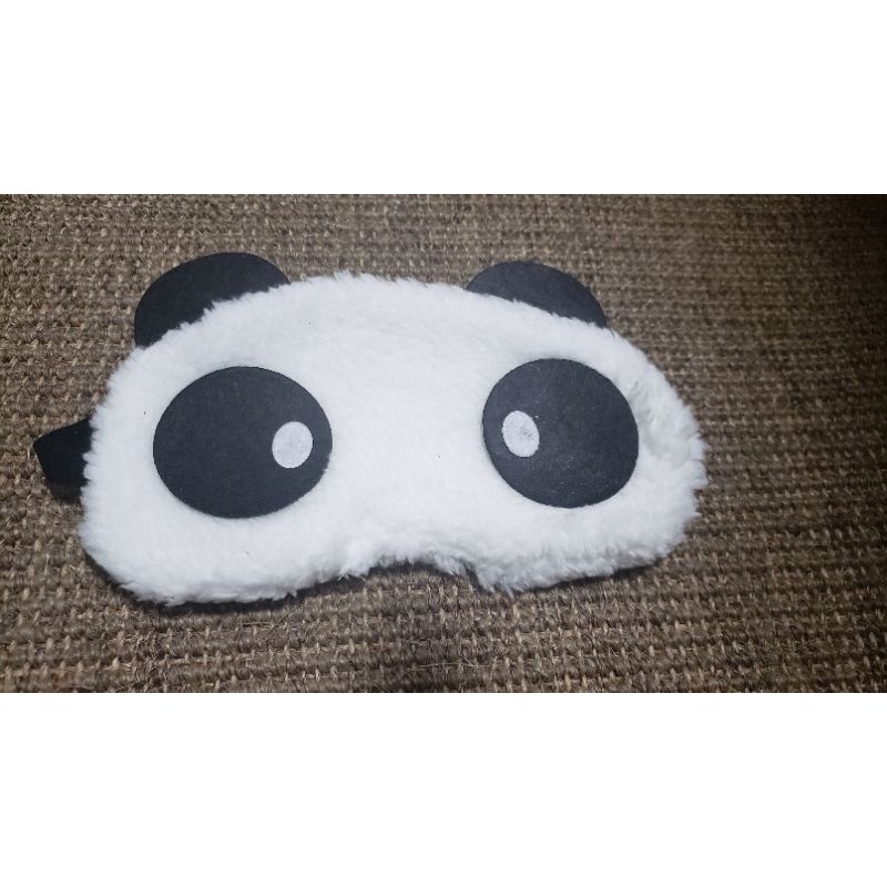 LALAFINA 2 Unidades Venda De Panda Tapa Olho Para Dormir Rosto Adormecido  Olho Para Adulto Capa De Dormir Olho De Seda Para Dormir Material De  Poliéster Filho Desenho Animado Sombra