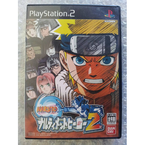 Naruto Ultimate Ninja 2 para PS2 - Seminovo