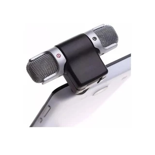 Mini Microfone Articulado Stereo P3 Portátil Para Celular Camera Notebook Android Iphone