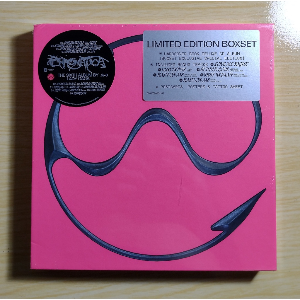 Lady Gaga - Box Chromatica - Limited Edition | Shopee Brasil