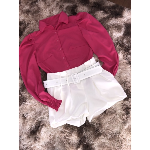 Short completo best sale con blusa