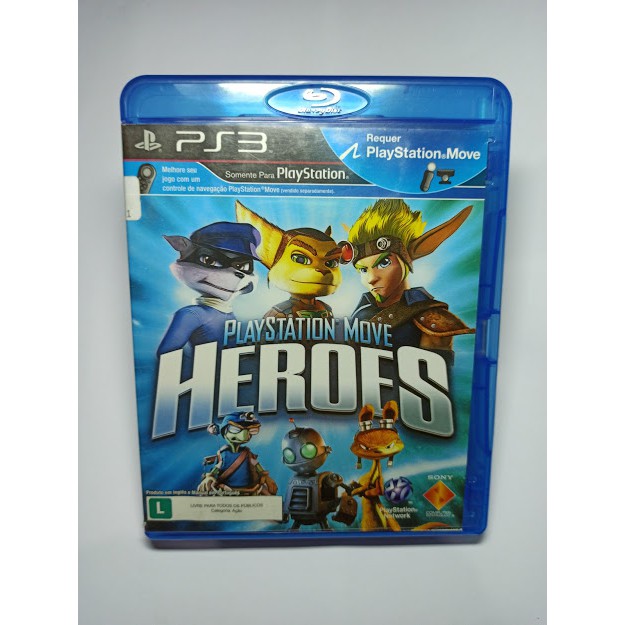 Playstation Move Heroes Ps3 Mídia Física Shopee Brasil