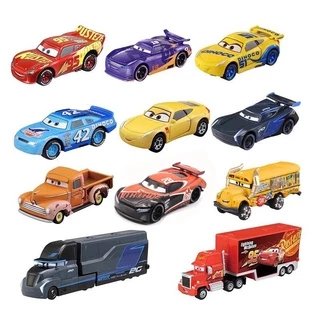 Pixar Carros 3 Grem Profissão Z Milhas Andy Acer Wingo Jerome Boost 1: 55 Diecast Metal