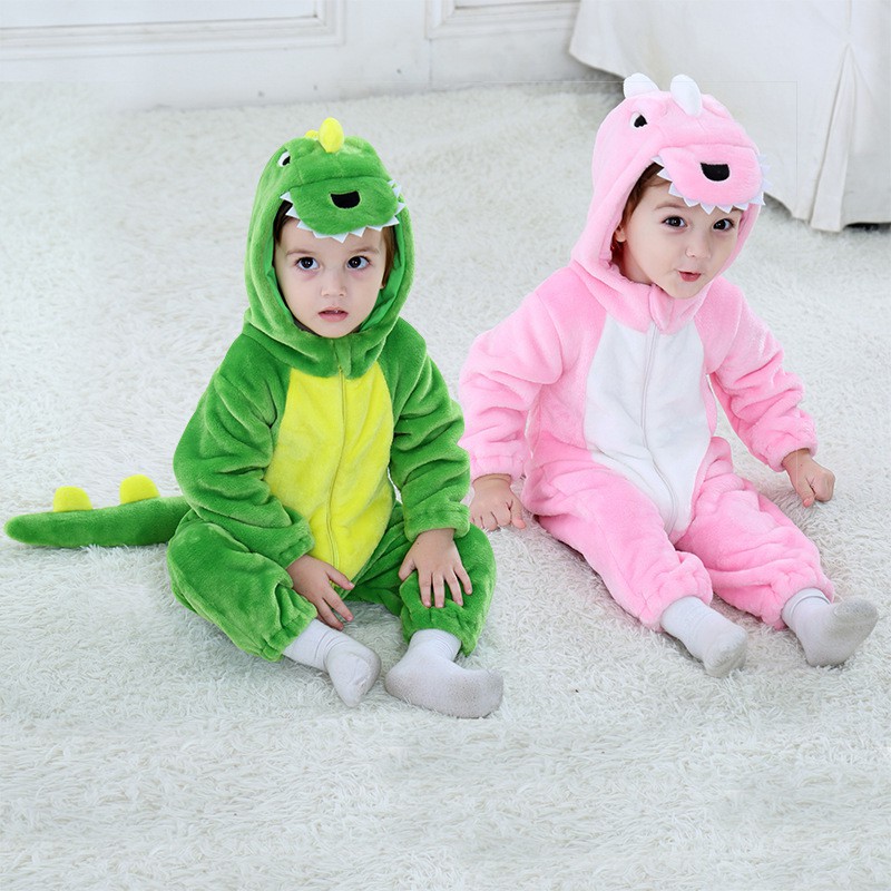 Kawaii Roupas para meninos e meninas adolescentes com estampa de  dinossauro, vestido curto exclusivo 