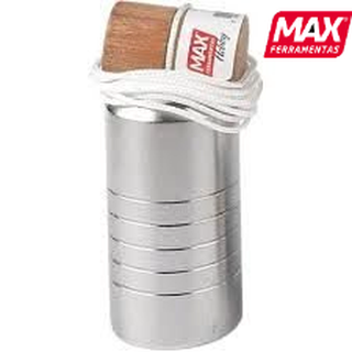 Prumo De Aço Para Parede 500 G - Max