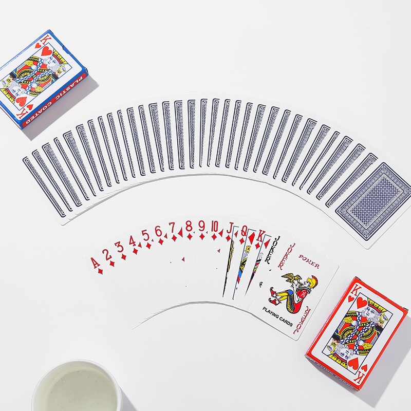 Jogo de Baralho com 54 Cartas - Lar&Lazer