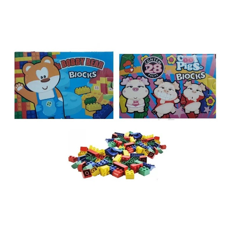 Blocos de Montar Morphun Junior 170 peças Table set Brinquedo