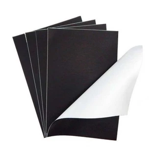 Kit Folha Imã de geladeira - Manta Imantada Adesiva - 0,3mm - Envio imediato