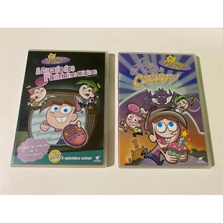 Coleção DVD Os Padrinhos Mágicos: A Caçada + Abracatástrofe