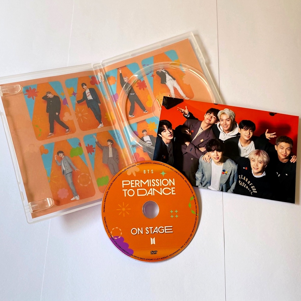 DVD BTS Permission to Dance On Stage 2021 Los Angeles DVD BTS Permission to Dance On Stage 2021 Los Angeles