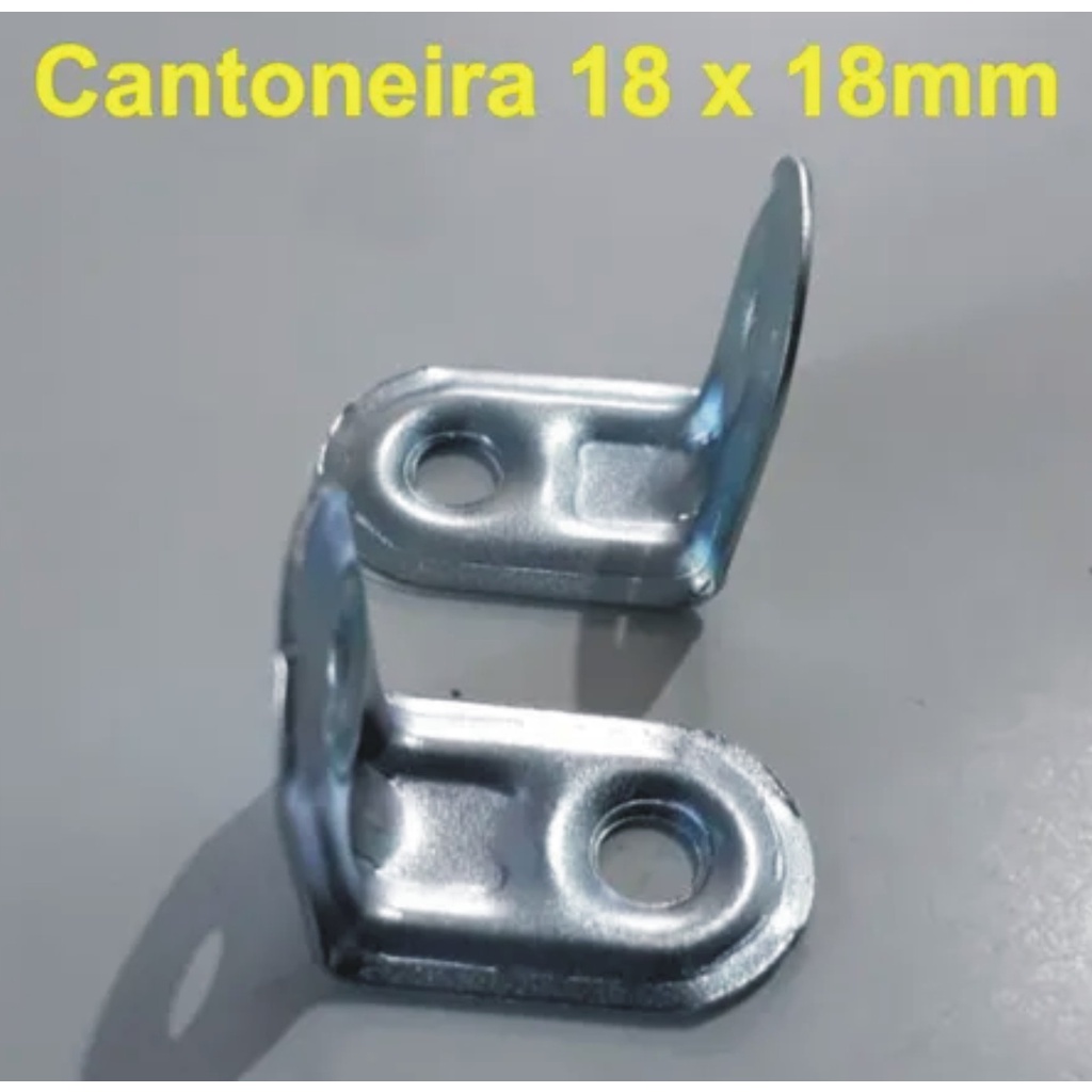 Cantoneira L 18x18 - Para Móveis, Gavetas e Outros