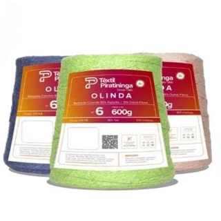 Barbante Piratininga Fio n° 6 - 610m TEX 984