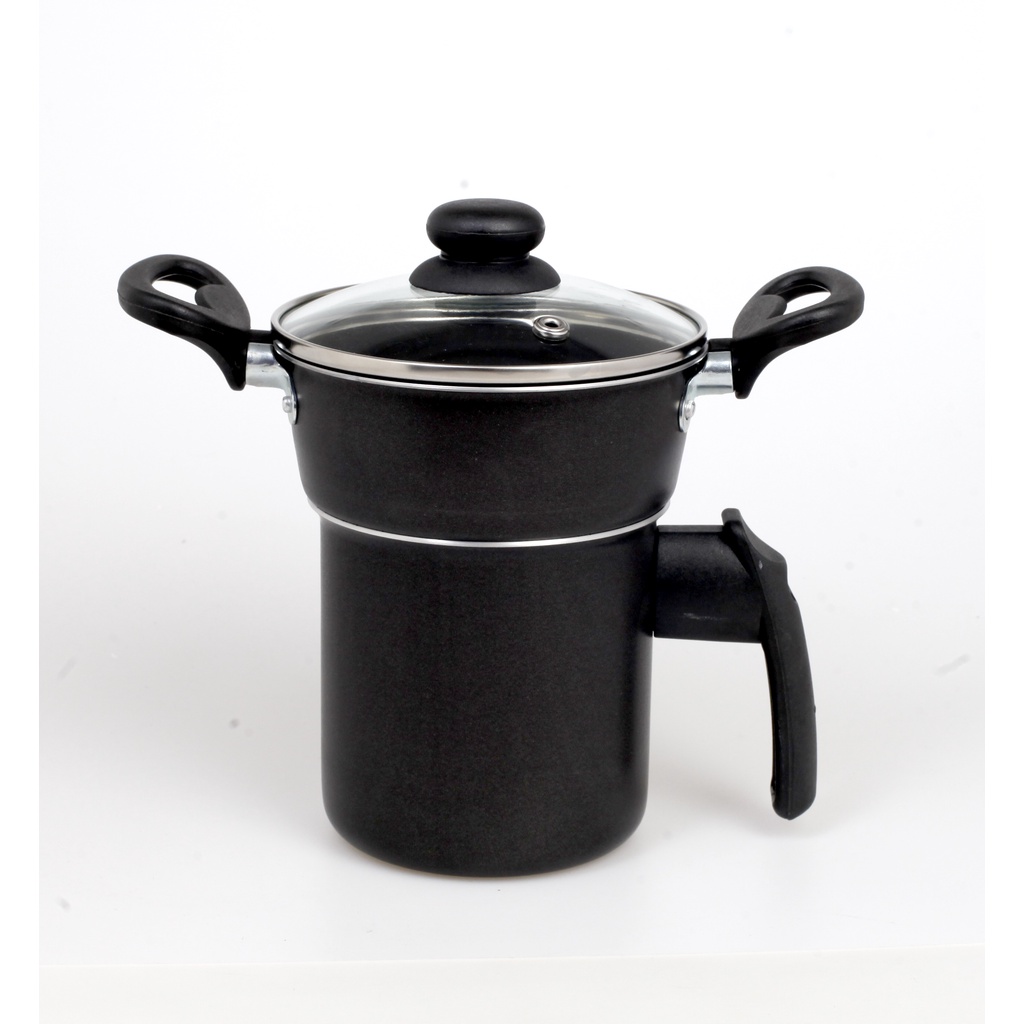 Cuscuzeira Individual Alumínio Antiaderente Interno/Externo.