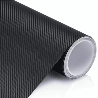 Adesivo Vinil Fibra de Carbono 3D, 1m x 30cm A Prova D’Água envelopa Automotivo, Móveis e Geladeira