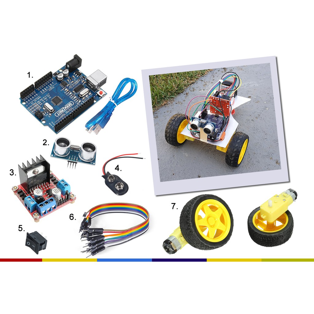 Kit Desafio da Robótica com Arduino + Curso - Projeteiros