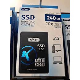 SSD Gamer Ninja Shuriken 240GB, Sata III, Leitura 500MBs E Gravação 400MBs,  GNSHST3/240G