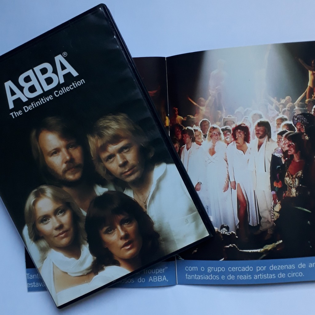 Abba The Definitive Collection Dvd Shopee Brasil