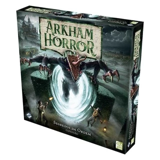 Arkham Horror Segredos da Ordem Expansão de Jogo de Tabuleiro Galapagos AHB006