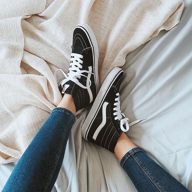 Vans cano store alto feminino tumblr