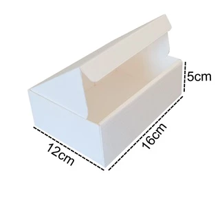100 Caixas De Papelão 16x12x5 Montável Cor Branco Pac Envios