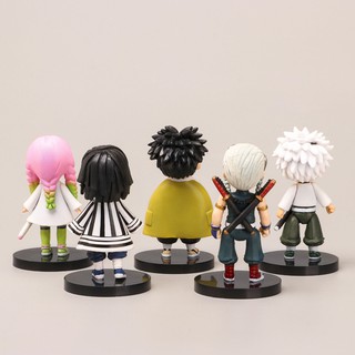 9pcs/kit Boneco De Demon Slayer bonecas 7cm Anime Kimetsu no Yaiba Capitão  Enfeite De Para Demon Slaying Corps(Giyuu Kyoujurou Tengen Muichirou Genya  Mitsuri)Gracinha Enfeites Presente de Menina Menino