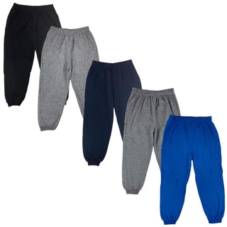 Kit 5 Calças Moletom Infantil Flanelada Roupa Menino 1 ao 14