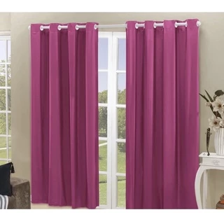 Cortina Blackout Para Decoração Corta Luz 100% PVC Colorida Grande 2,30x2,80 Sala Quarto Escritório