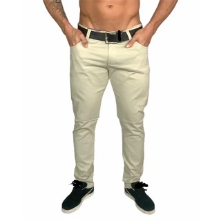 calça alfaiataria masculino de sarja esporte fino lançamento