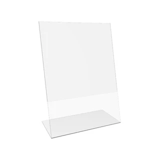 Display Expositor Acrilico L A4 30x21cm Vertical