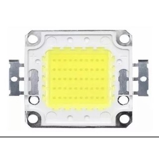 kit 10 Chip Led 50w Reposição De Refletor - Branco frio/branco quente /azul
