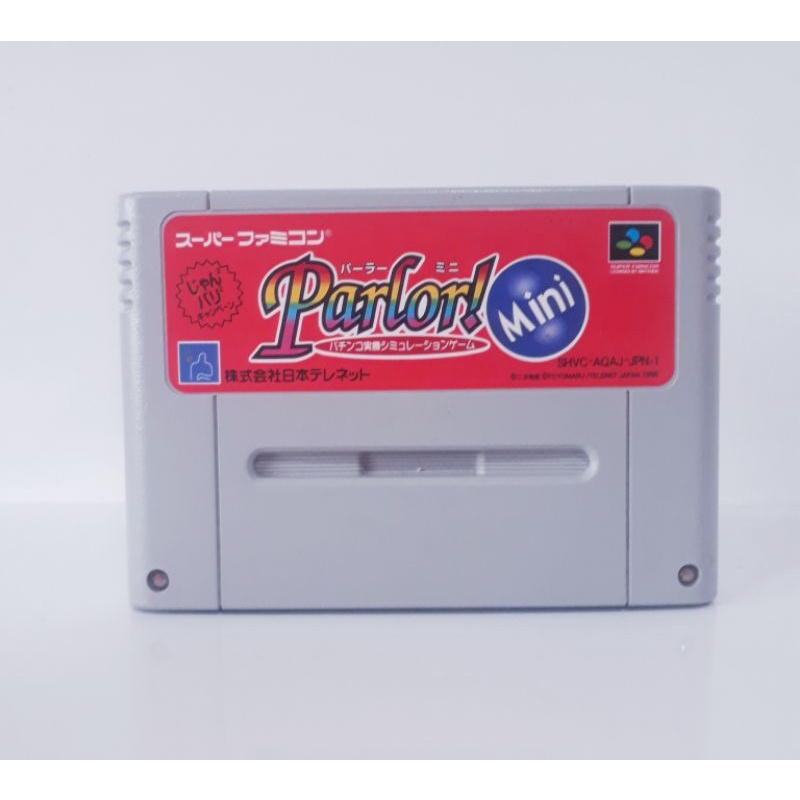 JOGO Raro Parlor Mini Pachinko Jikki - Super Famicom Jp | Shopee Brasil