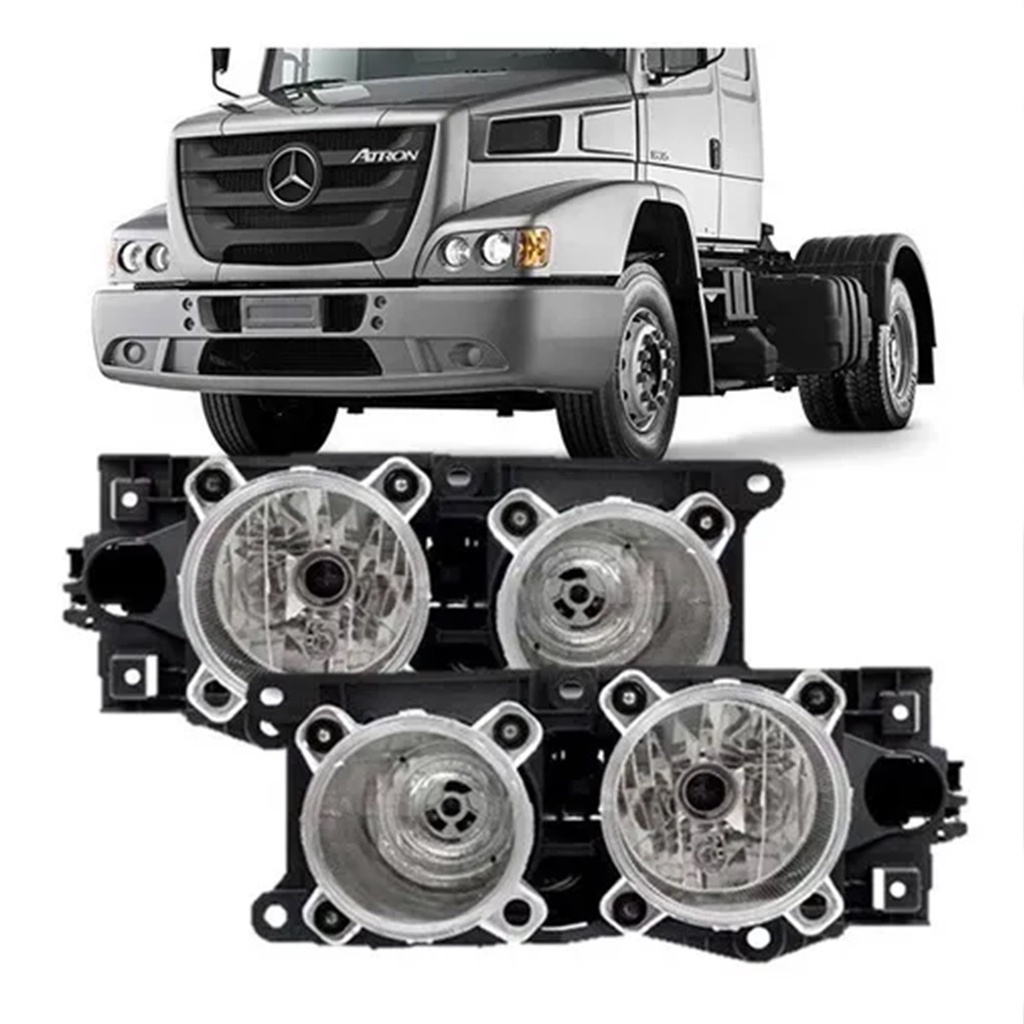 Farol Atron 1319 1635 2324 Duplo Bicudo Mercedes Benz Mb | Shopee