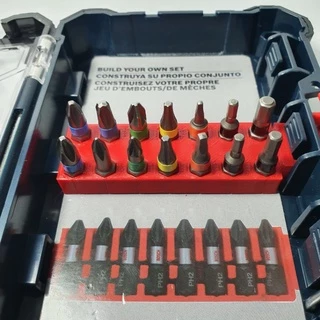 Porta Bits pequenos para caixa organizadora Bosch Case System ( Par 2 peças)