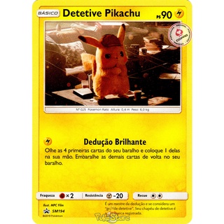 Carta Pokémon Pikachu ou Raichu Diversos Modelos Escolha Pronta