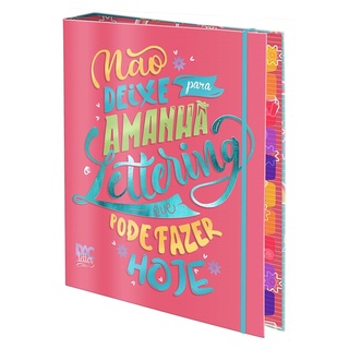 Fichário Universitário DAC Lettering 90g c/ 80 folhas