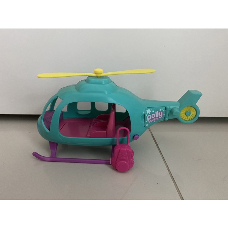 Boneca Polly Pocket Helicóptero de Aventura - com Acessórios Mattel