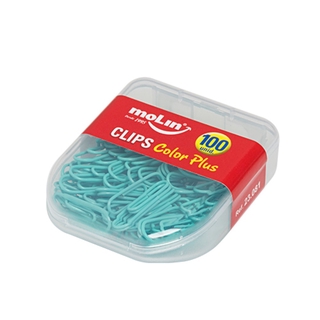Clips Verde MOLIN 28 mm c/ 100 Unids