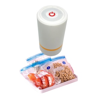 Mini Seladora a Vacuo de Alimentos Portatil Domestica Recarregavel