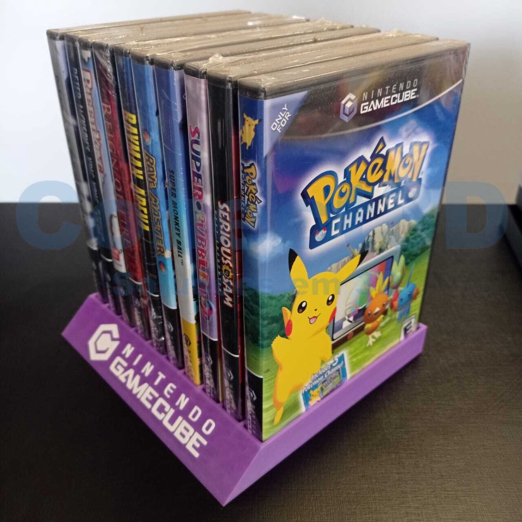 Case Suporte Organizador Nintendo GAMECUBE