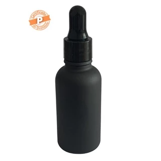 Frasco De Vidro Preto Fosco Conta Gotas 30ml (20 Unidades)