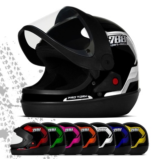CAPACETE SPORT MOTO 788 Fechado Automatico Barato Oferta Pro Tork Verde Vermelho Azul Branco Preto