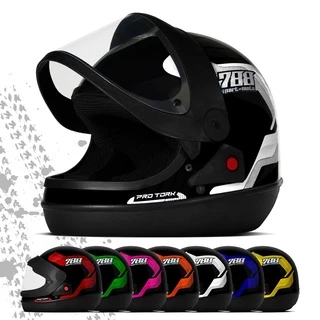 CAPACETE SPORT MOTO 788 Fechado Automatico Barato Oferta Pro Tork Verde Vermelho Azul Branco Preto Vermelho Masculino Feminino Moto